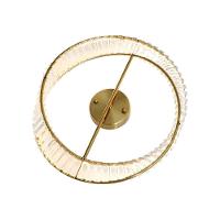 Plafon Skylight Domino 4021 Dourado Led 60cm Bivolt Dourado-transparente - 1