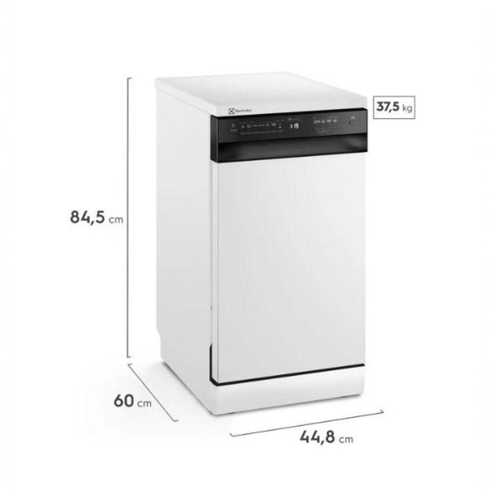 Lava-louça Electrolux 10 Serviços Com Programa Lava E Seca 50' LB10E Branco 110V - 3