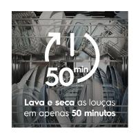 Lava-louça Electrolux 10 Serviços Com Programa Lava E Seca 50' LB10E Branco 110V
