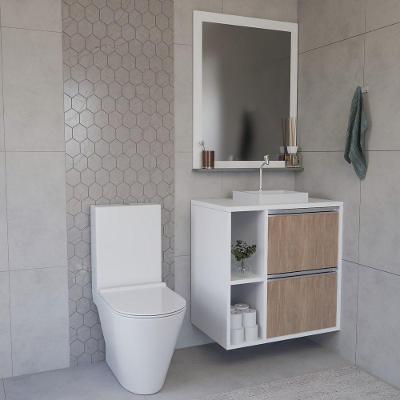 Conjunto Gabinete E Espelhiera Plena Compact 60cm Noval Sevilha