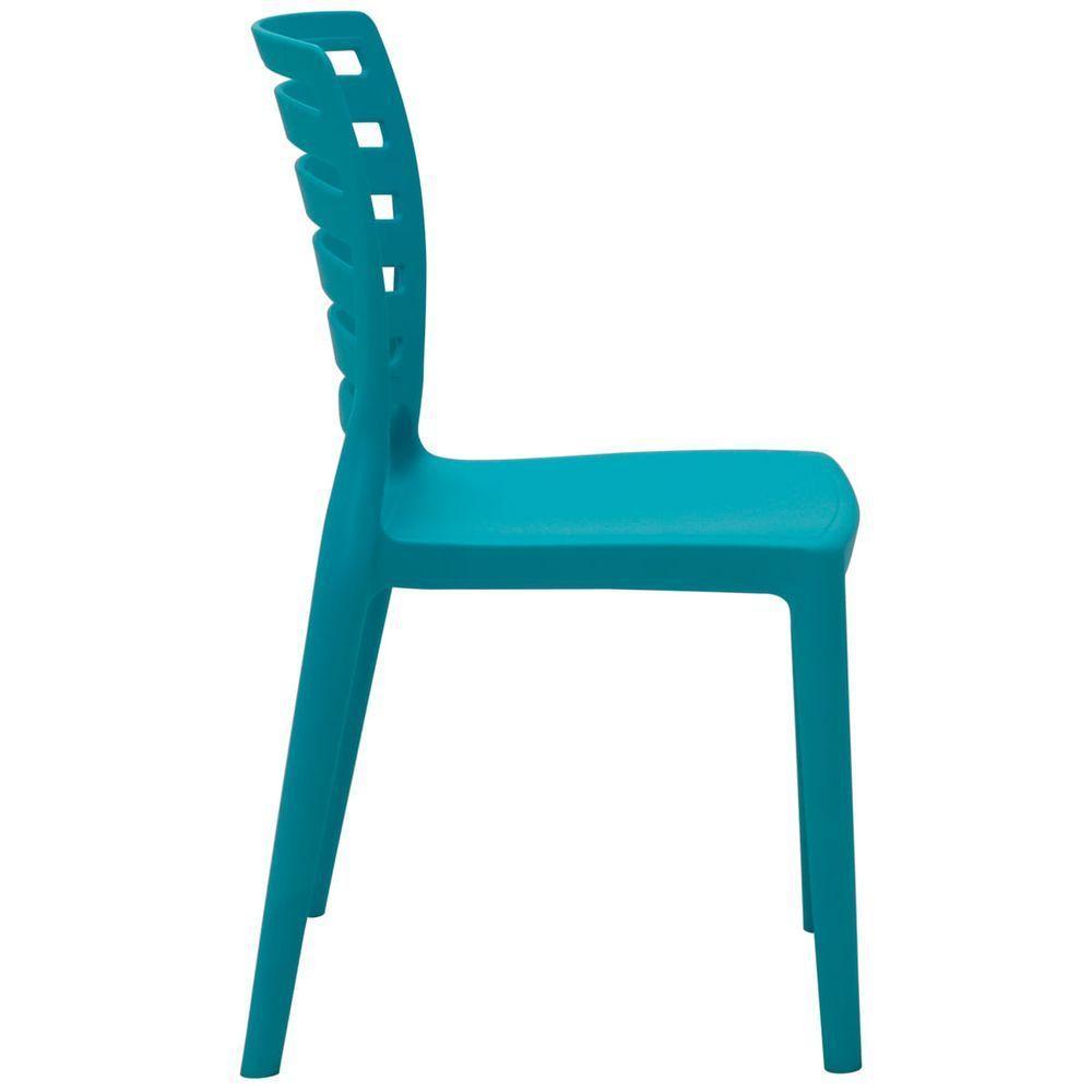 Cadeira Infantil Tramontina Sofia Azul E Fibra De Vidro - 7