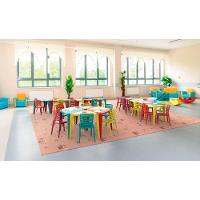 Cadeira Infantil Tramontina Sofia Azul E Fibra De Vidro