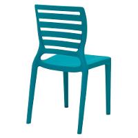 Cadeira Infantil Tramontina Sofia Azul E Fibra De Vidro - 6