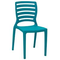 Cadeira Infantil Tramontina Sofia Azul E Fibra De Vidro - 8