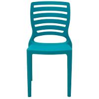 Cadeira Infantil Tramontina Sofia Azul E Fibra De Vidro - 9