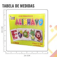 Jogo Pedagógico Alinhavo - 5 Peças E 5 Cordões - 5