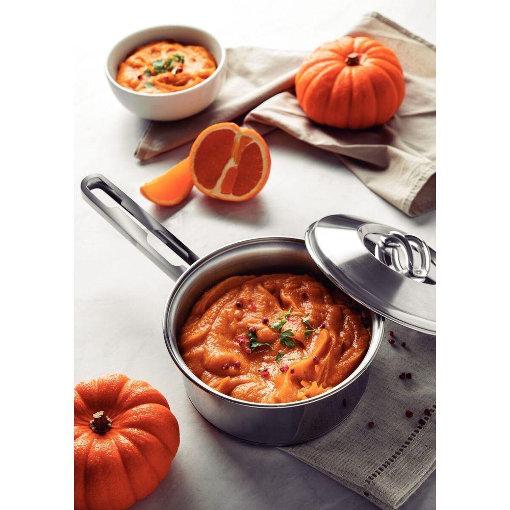 Panela Tramontina Solar Em Aço Inox Fundo Triplo Com Tampa E Cabo 16 Cm 1,4 L - 4