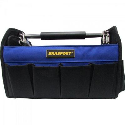 Bolsa Para Ferramentas 14 Bolsos Azul/preto Brasfort [f002]