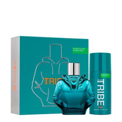 Benetton United Colors We Are Tribe EDT - Kit Perfume Masculino 90ml + Desodorante 150ml 90ml