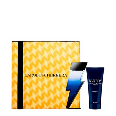 Carolina Herrera Kit Bad Boy Cobalt Eau De Parfum - Perfume Masculino 100ml + Shower Gel 100ml
