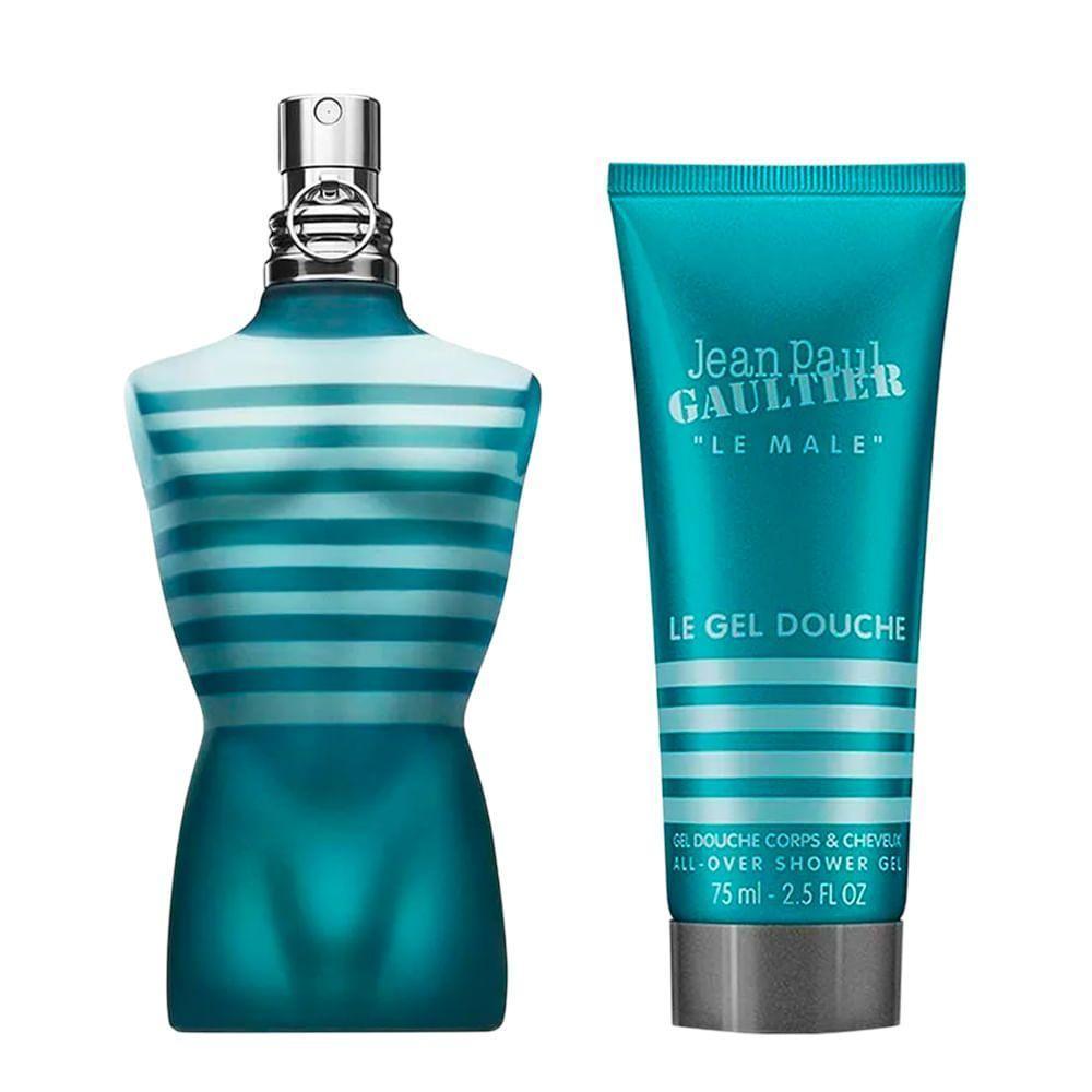 Jean Paul Gaultier Kit Le Male Eau De Toilette - Perfume Masculino 75ml + Shower Gel 75ml - 2