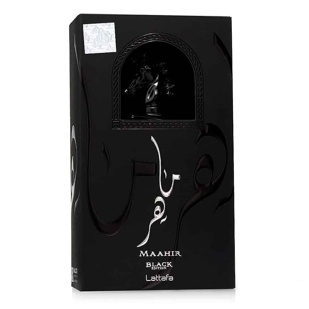 Lattafa Maahir Black Edition Eau De Parfum - Perfume Unissex 100ml 100ml - 2