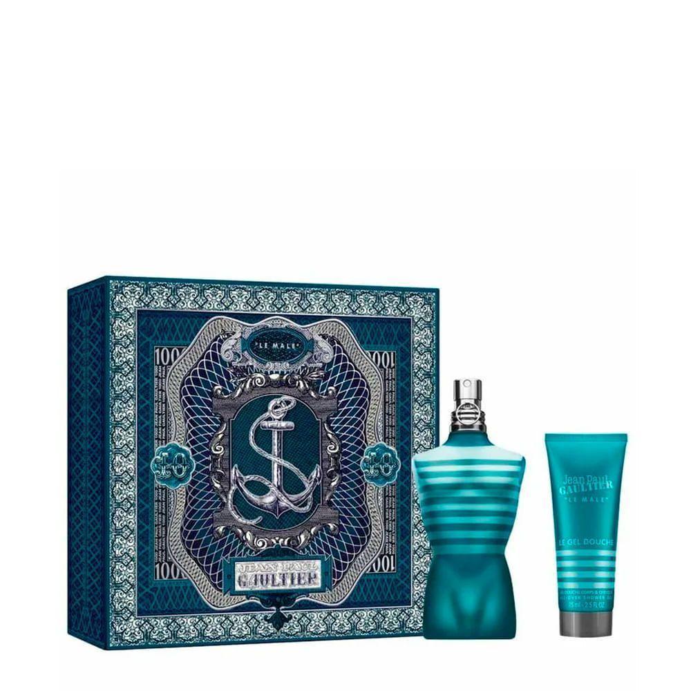 Kit Jean Paul Gaultier Le Male Masculino Eau De Toilette 125ml + Shower Gel 75ml - 1