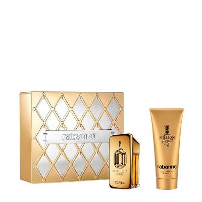 Kit Rabanne Million Gold Masculino - Eau De Parfum 50ml + Sg 100ml