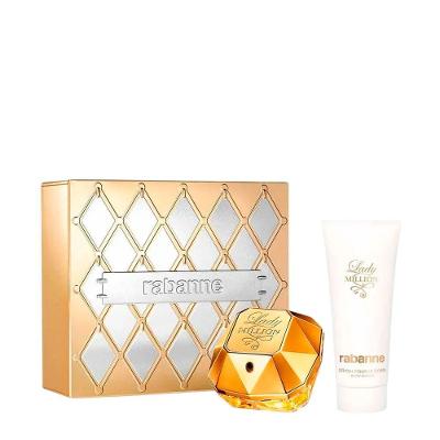 Kit Rabanne Lady Million Feminino - Eau De Parfum 80ml + Bl 100ml