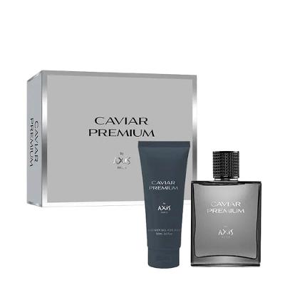 Kit Axis Caviar Premium Masculino Edt 100ml + Sg 100ml