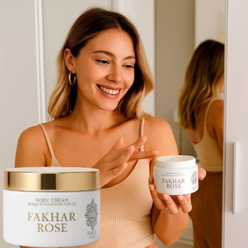 Isabelle La Belle Fakhar Rose - Hidratante Corporal 200g - 3