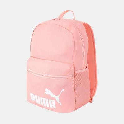 Mochila Puma Phase Unissex Backpack Original Logo Cat E Puma Rosa