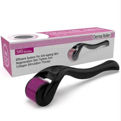 Dermaroller 0,50mm Esfoliador 540 Agulhas Microagulhamento Aparelho Anti Rugas Acne