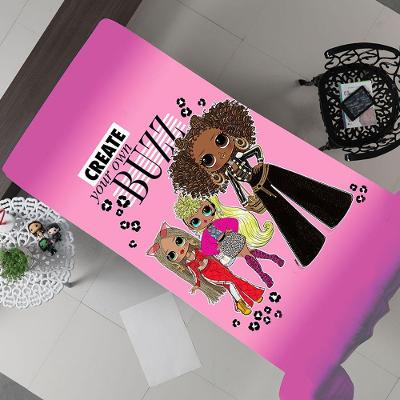 Manta Portallar Flanela Digital Omg Style 150Mx220 Rosa