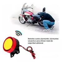 Alarme Moto Com Partida Remota Controle Sistema Antifurto - 5