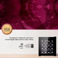 Adega Climatizada 16 Garrafas Eletrônica Painel Touch Porta Full Glass Eae16 Bivolt Eos B169161 - 7