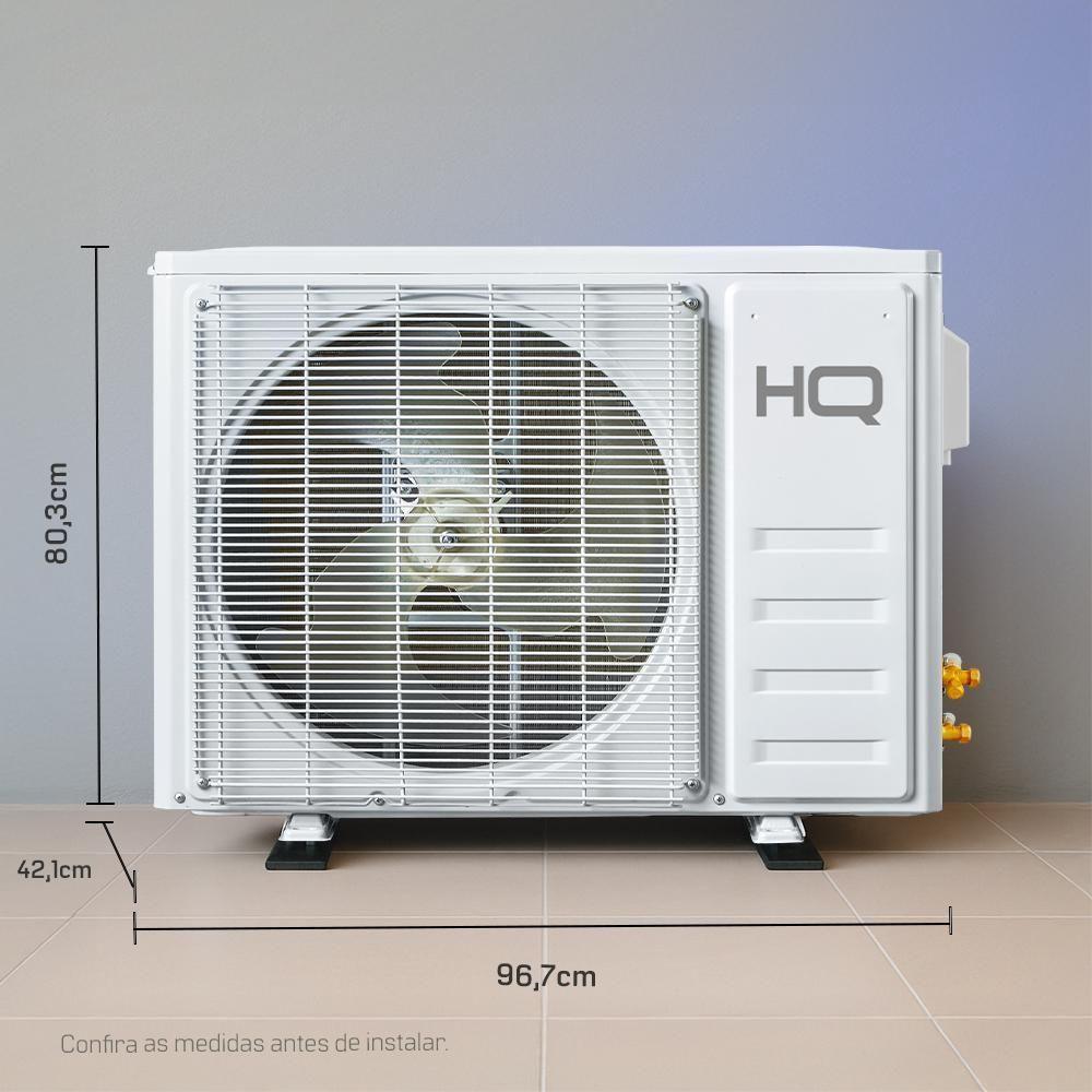 Ar Condicionado Split HQ Hi Wall Inverter 36.000 BTUs Quente e Frio Branco VIHT36KCH3S2S23 220V Monofásico - 5