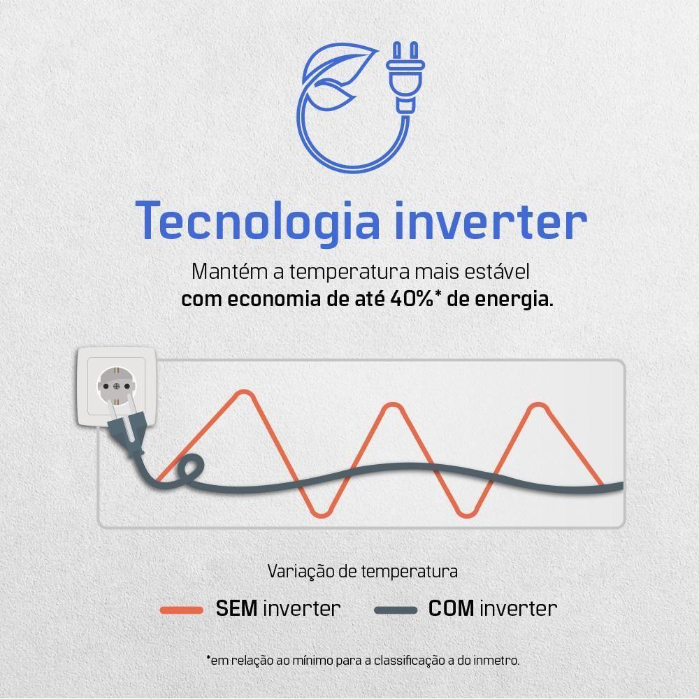 Ar Condicionado Split HQ Hi Wall Inverter 36.000 BTUs Quente e Frio Branco VIHT36KCH3S2S23 220V Monofásico - 9