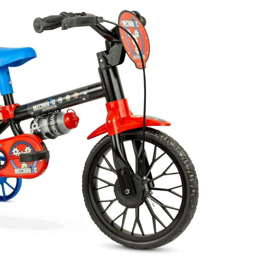 Bicicleta Infantil Criança Aro 12 Mechanic Nathor - 3