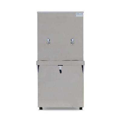 Bebedouro Purificador Industrial Blue Coluna 2 Torneiras Gelada 50L PIC50L127VG-2T Inox 110V