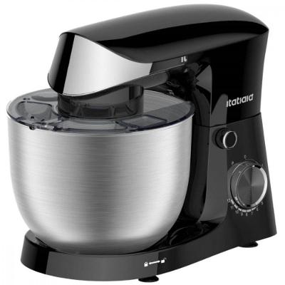 Batedeira Itatiaia Midi Tigela Inox 12 Velocidades Inox/Preto 4,5L 110V