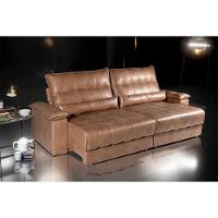 Sofa Bom Pastor Cj Retratil Reclinavel Orleans 2,30m Caramelo - 3