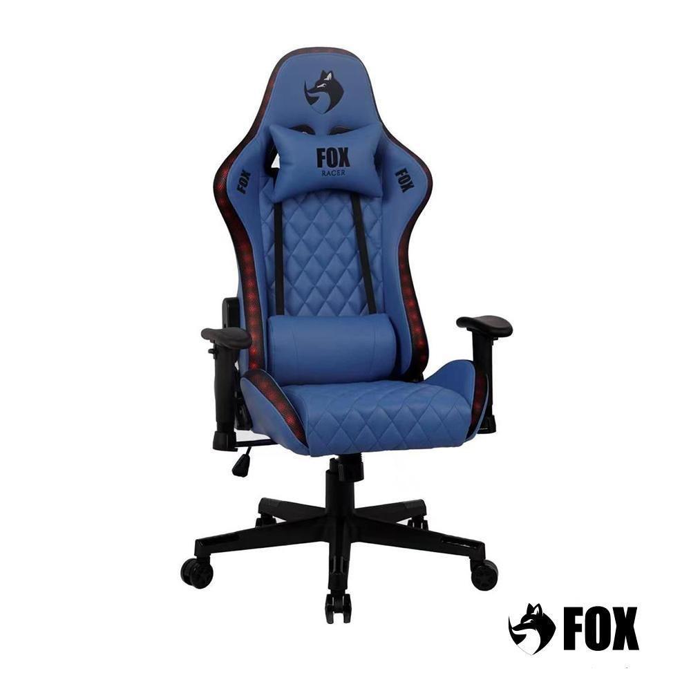 Cadeira Gamer Fox Racer Rgb Com Iluminação Led Azul UT-C1583L - 2