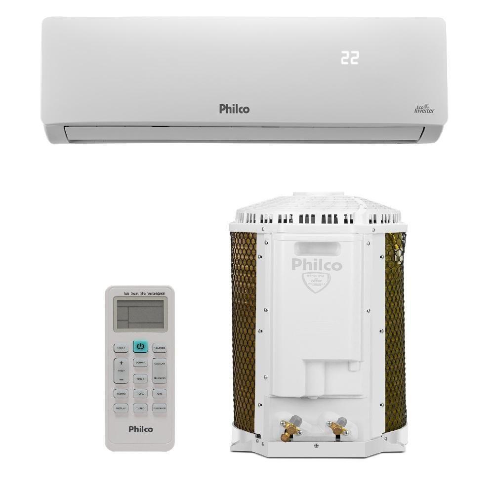 Ar Condicionado Split Philco Hi Wall Inverter 9.000 Btu/h Frio Monofásico Branco PAC9FC 220V - 1