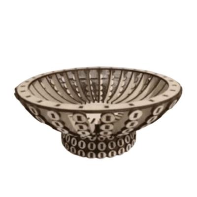 Cesta De Fruta Corte à Laser Em Mdf