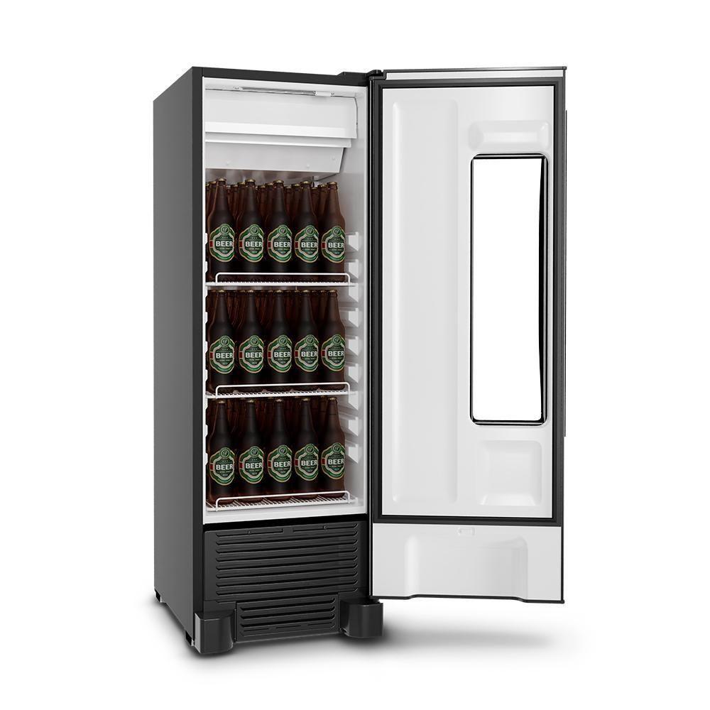 Cervejeira Beer Maxx 250 Porta Visor +2 A -6ºc 228l Vn25t Preto Onix 110V - Metalfrio - 5
