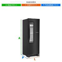 Cervejeira Beer Maxx 250 Porta Visor +2 A -6ºc 228l Vn25t Preto Onix 110V - Metalfrio - 3