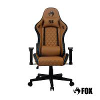 Cadeira Gamer Fox Racer Rgb Com Iluminação Led Marrom Ut-c1583l - 3