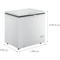 Freezer Horizontal Consul 309 Litros Cha31fbbna Branco 220 V - 2