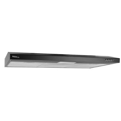 Depurador Slim Philco PDR90P 90cm 3 Velocidades Aço Pintado Preto 110V