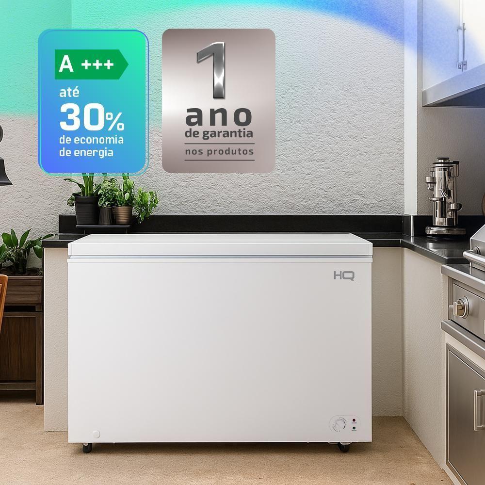 Freezer E Conservador Horizontal HQ 420 Litros Branco HQ-420CFHB 220V - 5