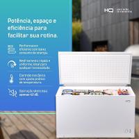 Freezer E Conservador Horizontal HQ 420 Litros Branco HQ-420CFHB 220V - 7