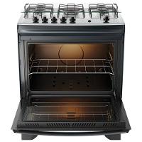 Fogão Dako 5 Bocas Mesa Inox Tripla Chama Supreme Titanium Bivolt - 6