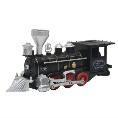 Ferrorama Classico 5 Vagoes 21 Peças Grande Maria Fumaca Luz Som Trem Locomotiva Eletrica Completo