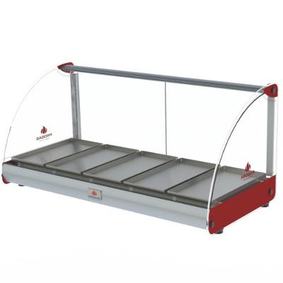 Estufa De Aquecimento Curva Alimentos 5 Bandejas 500w Prv-05e Vermelho 220v P38924