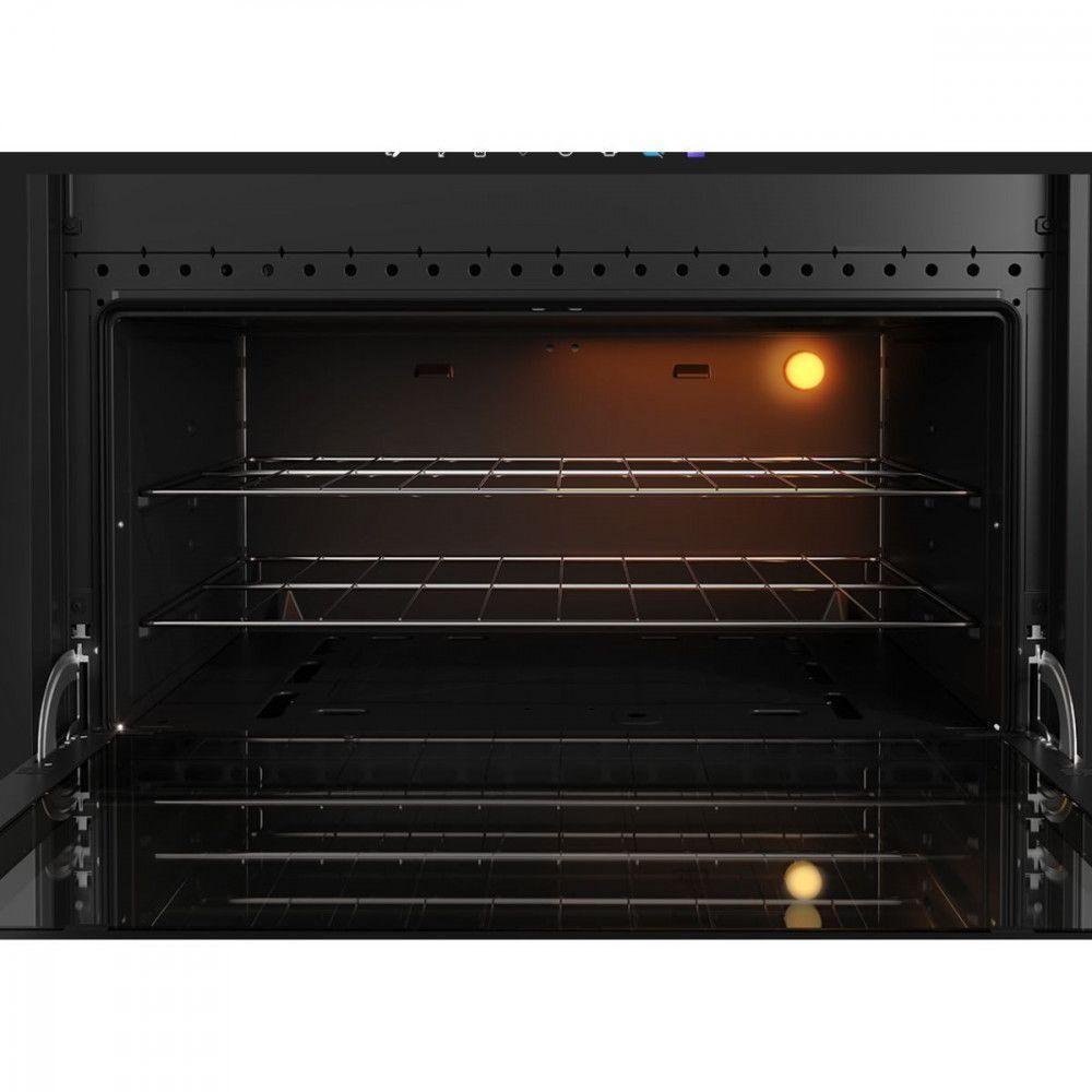 Fogão Mueller 5 Bocas Com Mesa De Vidro E Grades De Ferro Preto Bivolt - 4