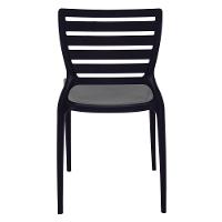 Conjunto 4 Cadeiras Sofia Em Polipropileno E Fibra De Vidro Preta Tramontina - 7