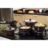 Jogo De Panelas De Cerâmica Smart Duo 5 Peças Chocolate Ceraflame - 8