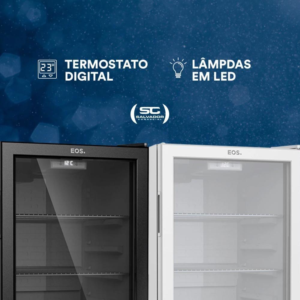 Refrigerador Expositor Vertical 124l Eco Gelo Branco Eev120b 220v - Eos 220v - 3