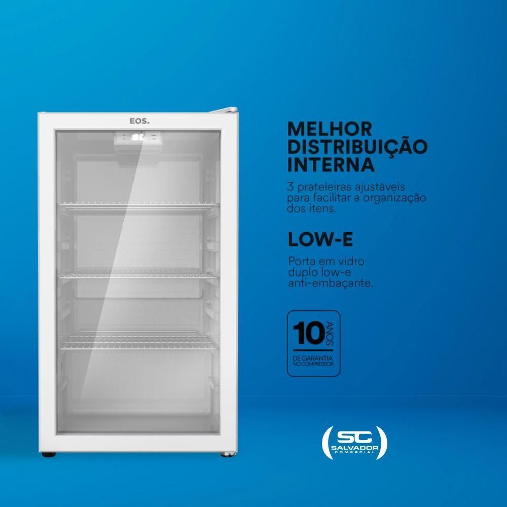 Refrigerador Expositor Vertical 124l Eco Gelo Branco Eev120b 220v - Eos 220v - 5